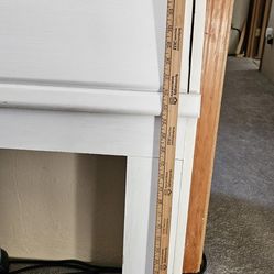 Freestanding King Size Headboard Oak