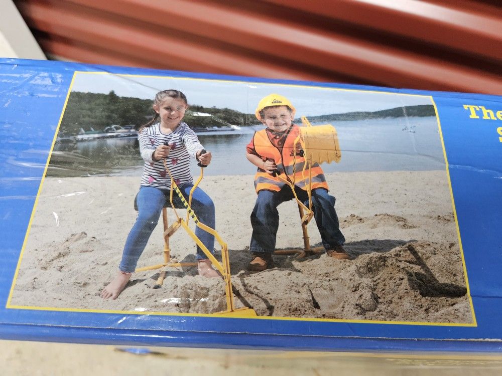 The Big Dig Sandbox Digger | Great for Sand, Dirt and Snow | Steel Outdoor Toy| Age 3+