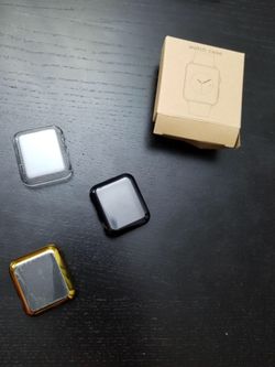 Iwatch 38mm protector covers (all new)
