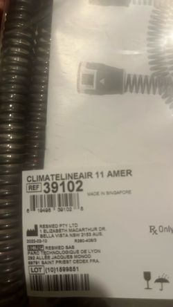 ResMed 39102 Climateline air 11 Hose NIP