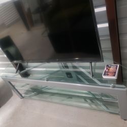 Glass TV Stand 