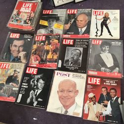 Old Rare Magazines 1(contact info removed)’s Life Harper’s Almanac Old West 