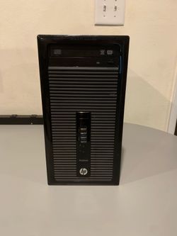 HP A4 Quad Core Win 11 Tower with DVD Burner, 16GB Ram, and SSD