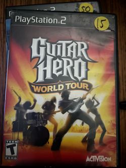 Guitar hero world tour ps2