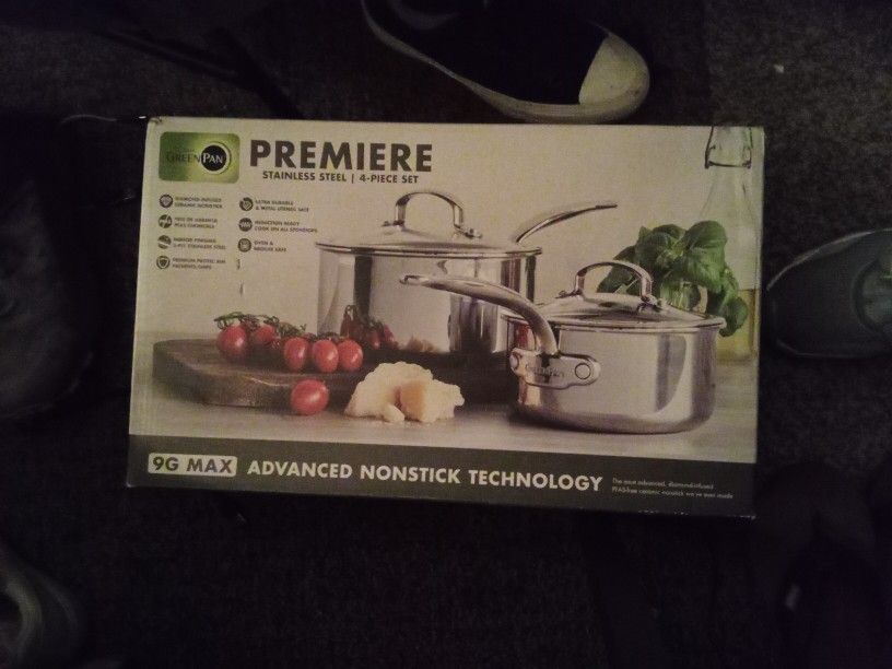 PRemiere Stainless Steel 4 Piece Set 