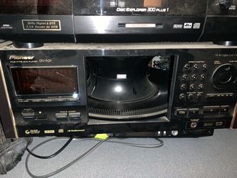 High capacity dvd player