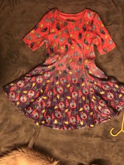 Girls troll dress size 9/10