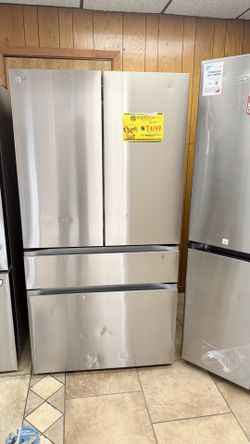 THREE AND FOUR-DOOR STAINLESS STEEL REFRIGERATORS MULTIPLE IN STOCK