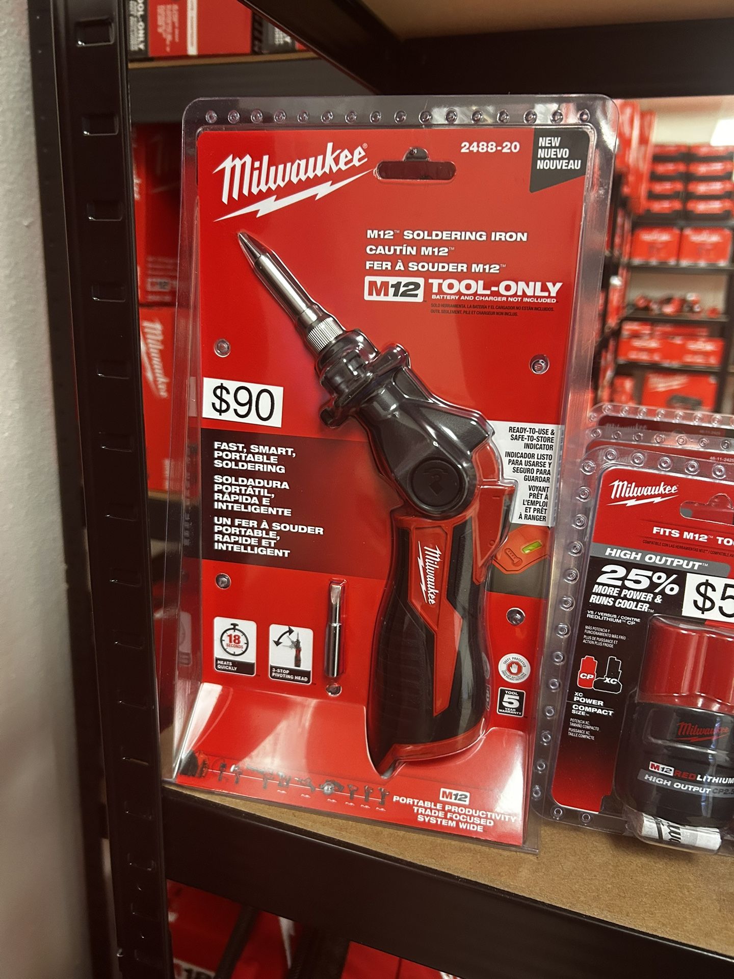 Milwaukee M12 Soldering Iron