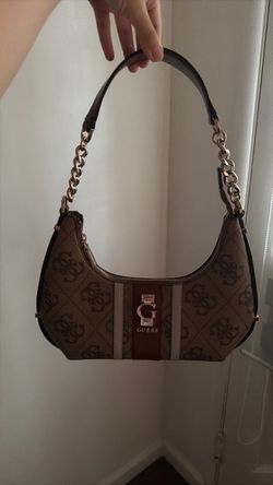 Brown Trendy Guess bag