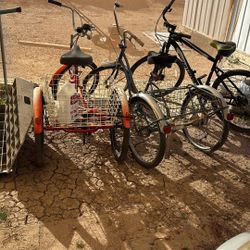 Sears 24” 3 wheel trike, blue