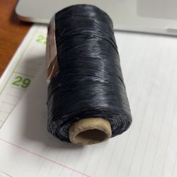 Black Polyester Sinew
