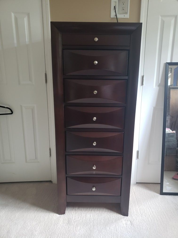 Dark Walnut Lingerie Chest