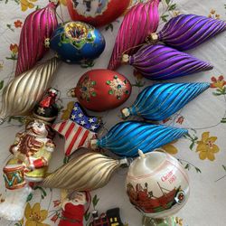 Christmas Vintage Bulbs 