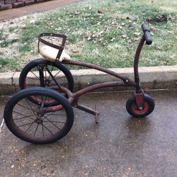 J.E. Donalson jockey cycle tricycle/bicycle north Kansas Missouri only 100 made works rare