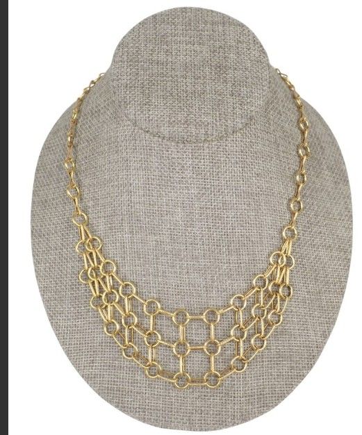 14K Italy Gold Chain Link Necklace – 17" – 7.43g – Tested