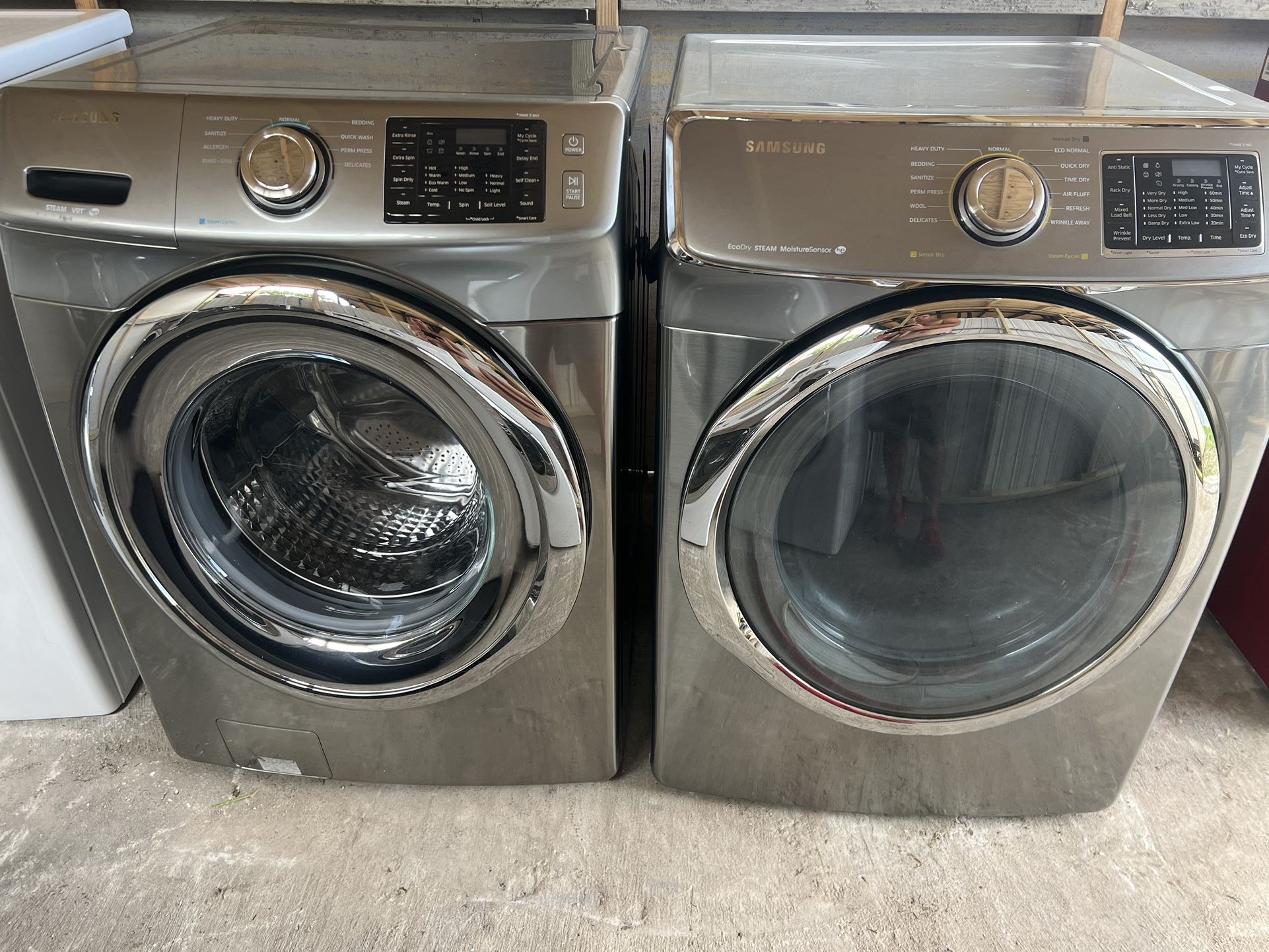 Set De Lavadora Y Secadora Samsung