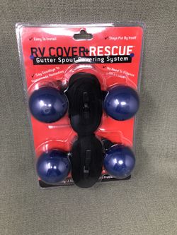 RV Cover Rescue - Gutter Spout Covering System (Brand New, Sealed)
