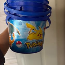 5 Pokémon Buckets. All For $5. 