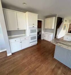 White Cabinet Set no counter tops