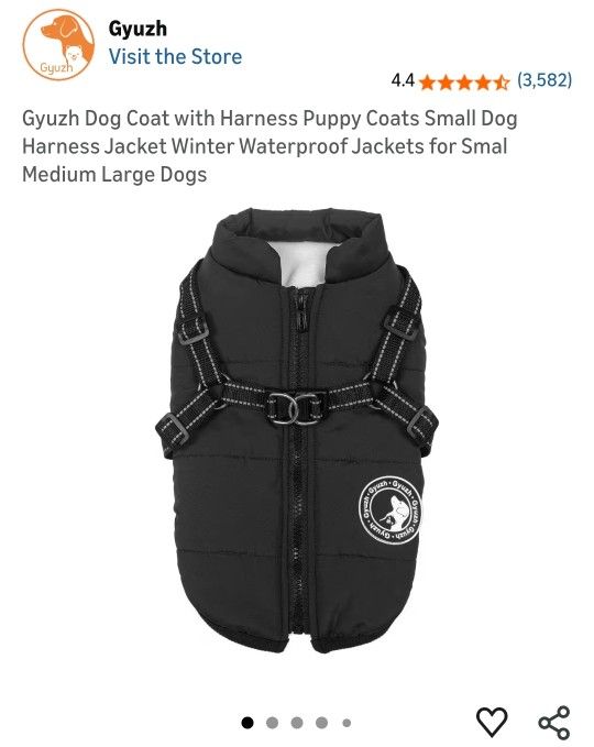 XxL Dog Jacket And Harness 