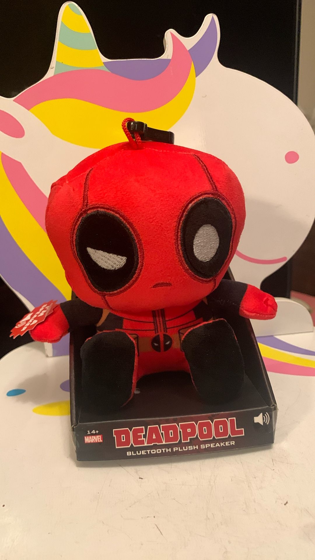 MARVEL DEADPOOL BLUETOOTH PLUSH SPEAKER