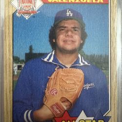 Los Angeles Dodgers Fernando Valenzuela All-Star Baseball Card 
