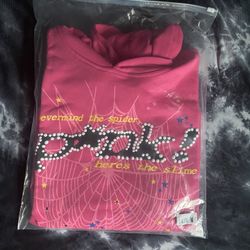 Pink Sp5der Hoodie 
