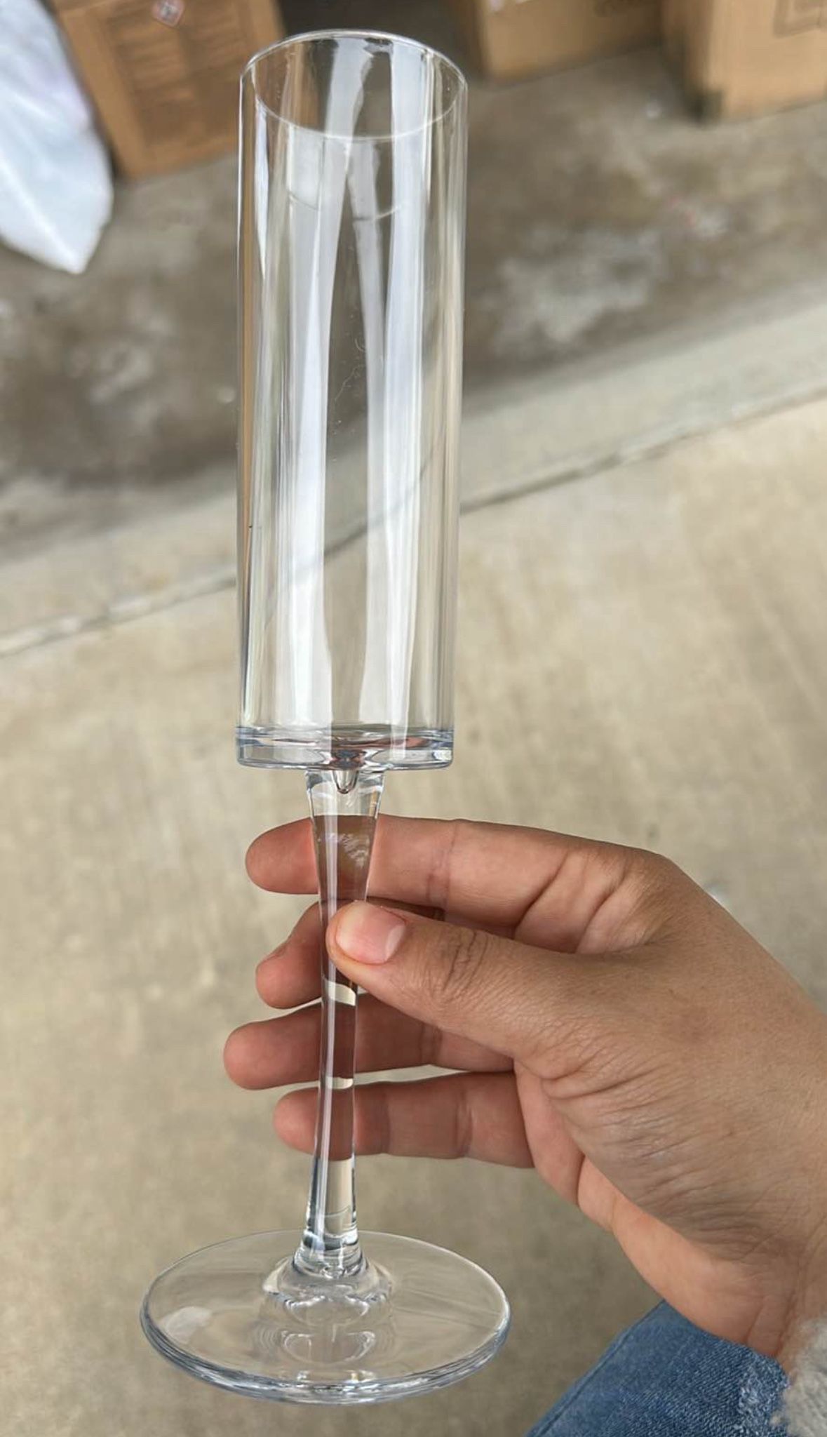 Champagne Flutes (acrylic)