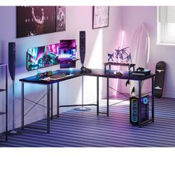 L Shaped Gamjng Computer Desk
