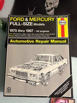 Haynes Ford & Mercury Full-Size Repair Manual 1975–1987