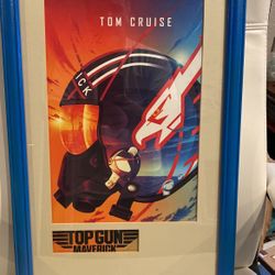 TOP GUN MAVERICK TOM CRUISE MOVIE POSTER 