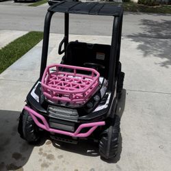 Rode In Car- Dynacraft Realtree 24-Volt Girls Kids Ride-on For Age 3-5 Years