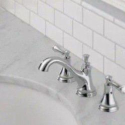 Delta Silverton 8 in. Widespread 2-Handle Bathroom Faucet in Chrome