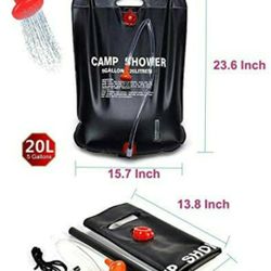Portable Shower Bag For Camp 