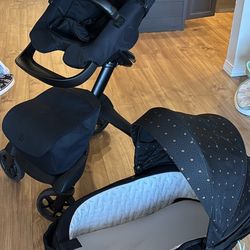 Stokke Xplory X Stroller And Bassinet 