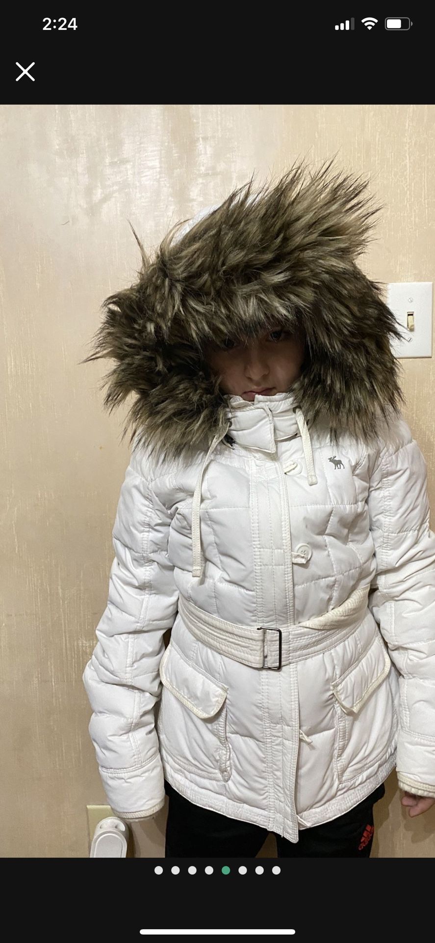abercrombie jacket size medium