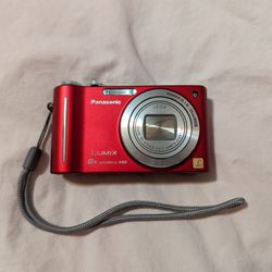 Panasonic ZR 3 Lumix Digital Camera (Red)