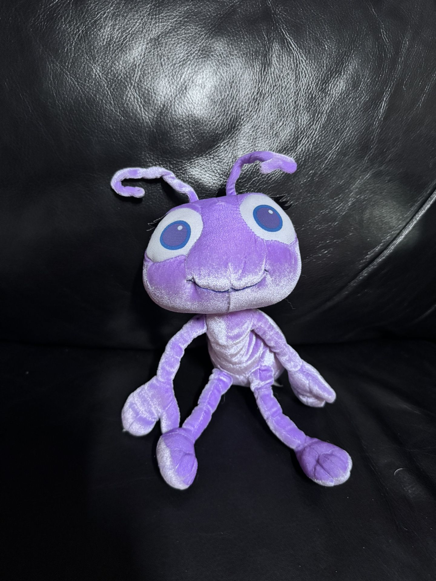 Disney Store A Bugs Life Dot Plush 10” Stuffed Animal Toy doll plushie Purple pe