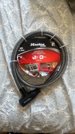 Master lock w key for bike $10