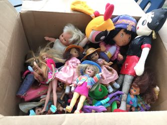 Dolls for $1 each
