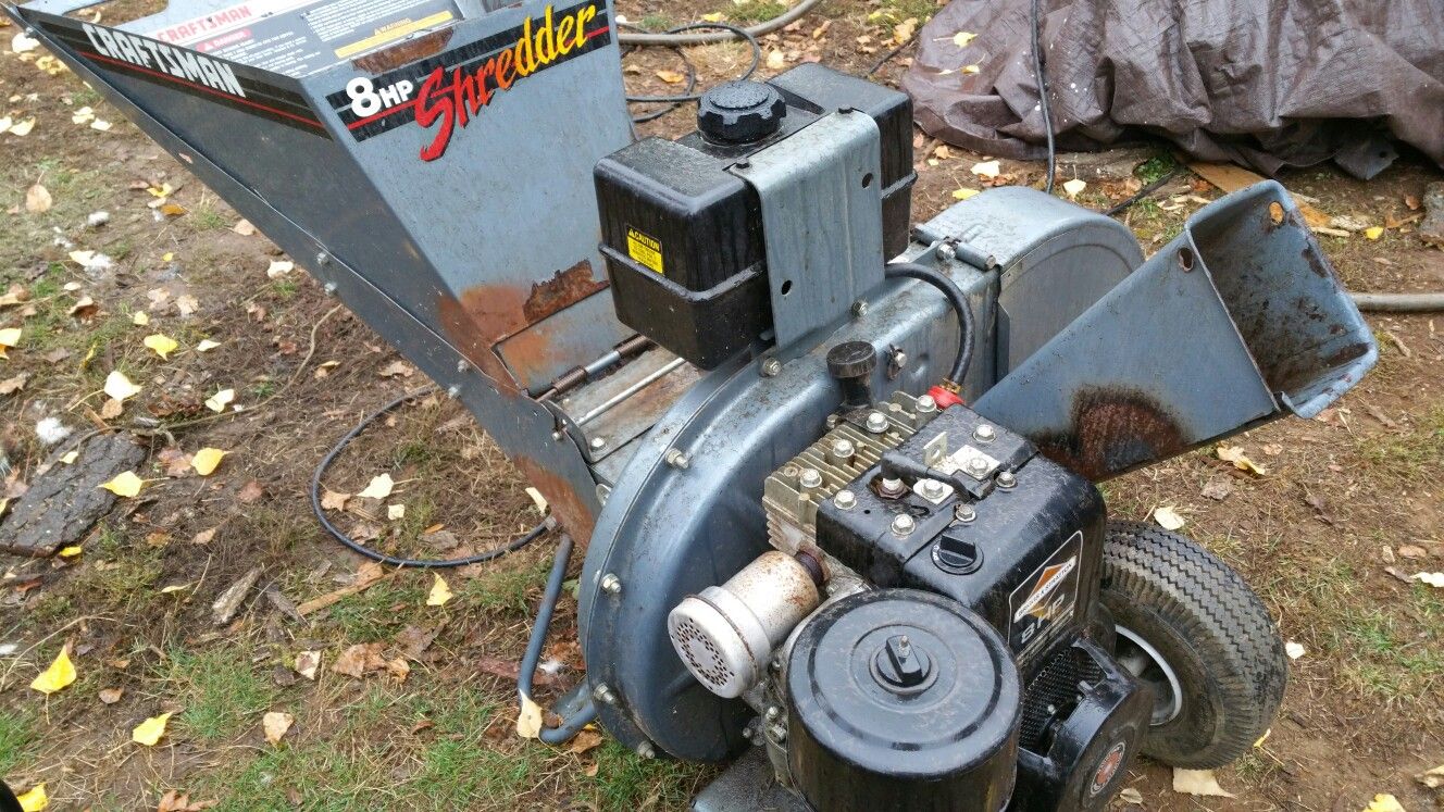 Craftsman 8hp Wood Chipper Leaf Shredder for Sale in Salem, OR OfferUp