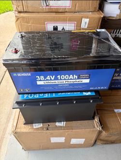 Dc house lithium batteries 36v and 48v 100ah