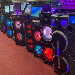 Reduced Prices On Loud Bluetooth Party Speakers PICK UP Today. 