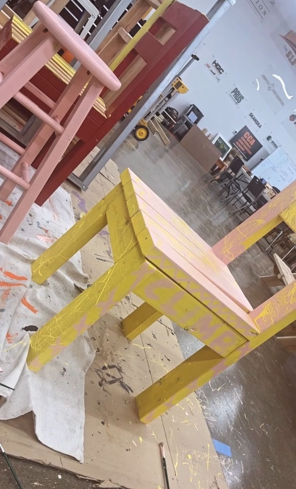 2 Chairs , A Stool , 2 Small Tables