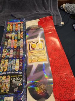 Santa Cruz x Pokémon Blind Bag - Jolteon - Skateboard Deck