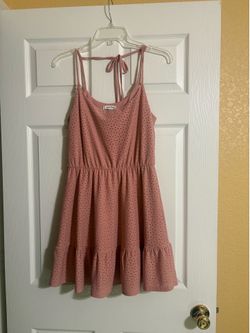 M pink girls dress