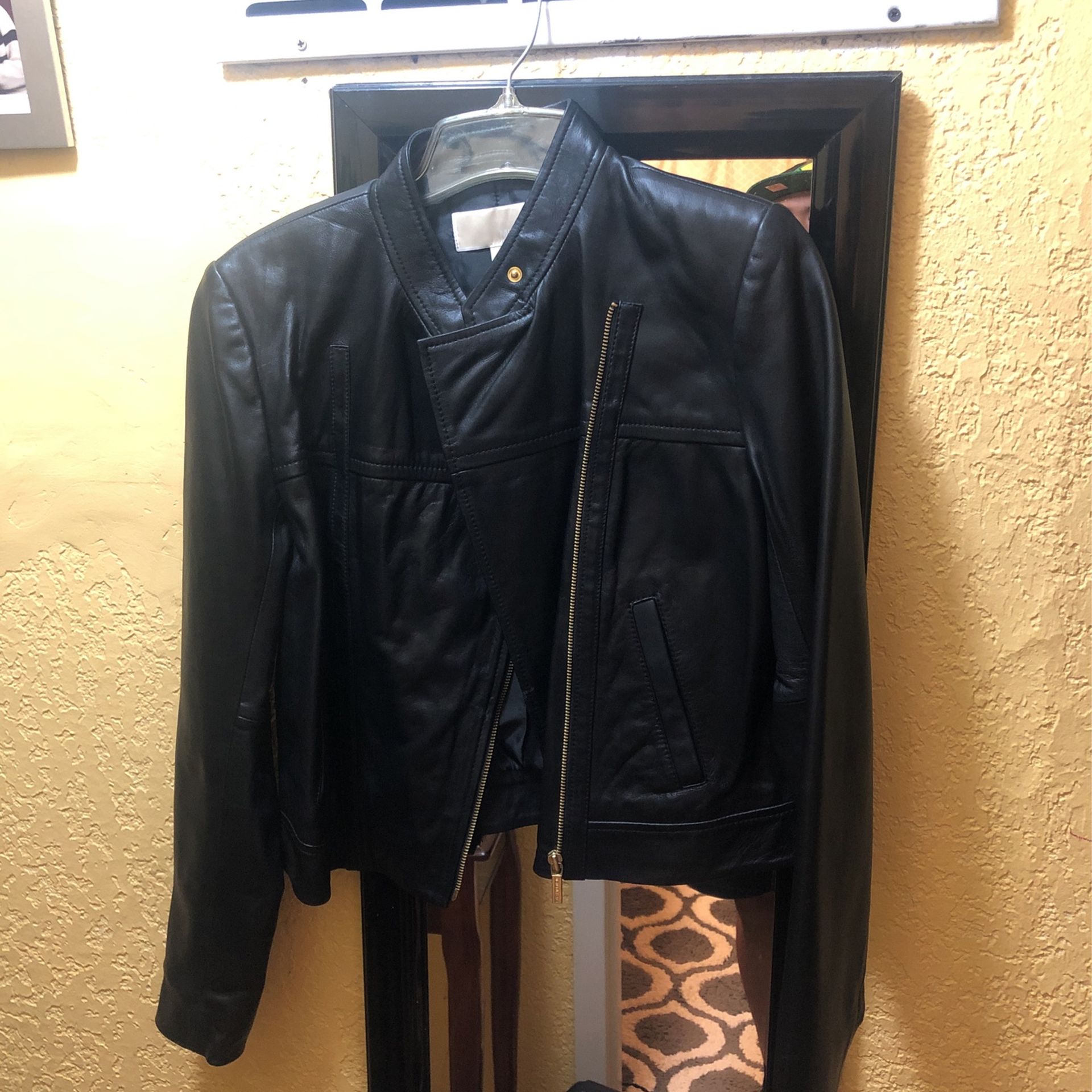 Michael Kors Leather Jacket