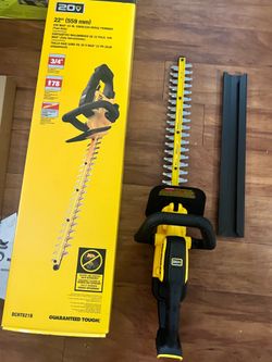 Hedge trimmer 20v Dewalt toll only