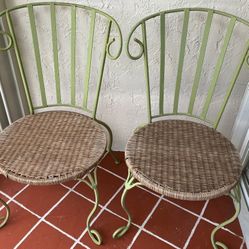 Wrought Iron Chairs 